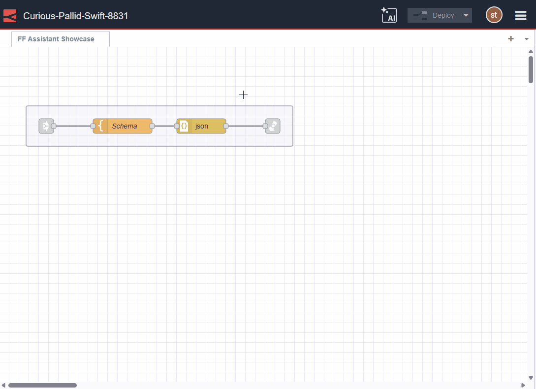 Animated GIF showing the Flow Explainer Updated Layout